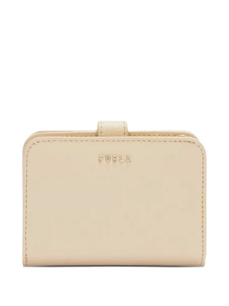 Portofel Furla din piele clasic roz