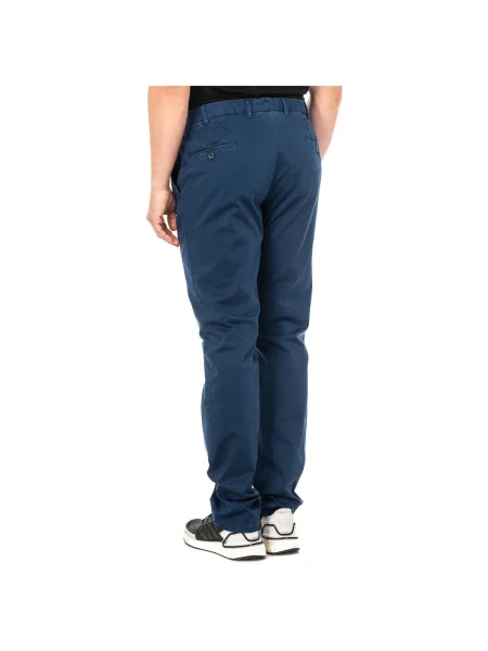 Pantaloni La Martina albastru