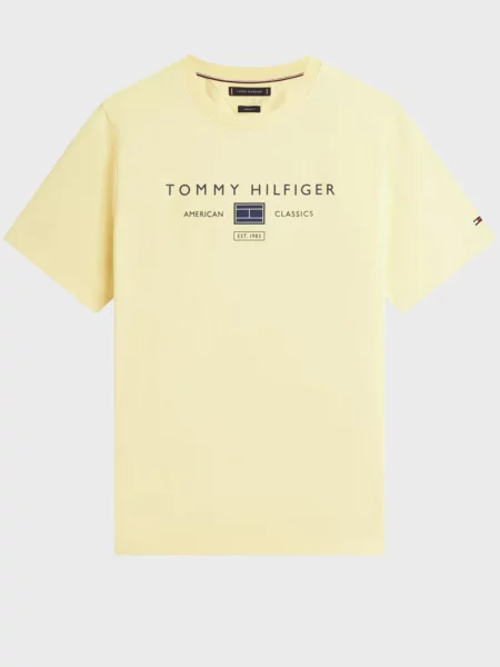 Футболка Tommy Hilfiger жовта