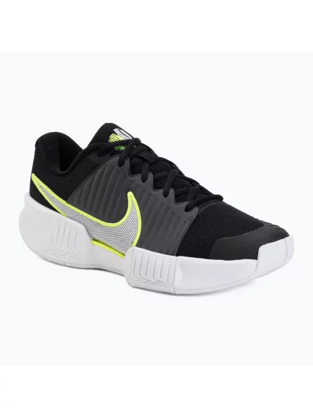 Încălțăminte de tenis pentru bărbați Nike GP Challenge Pro black/anthracite/volt negru