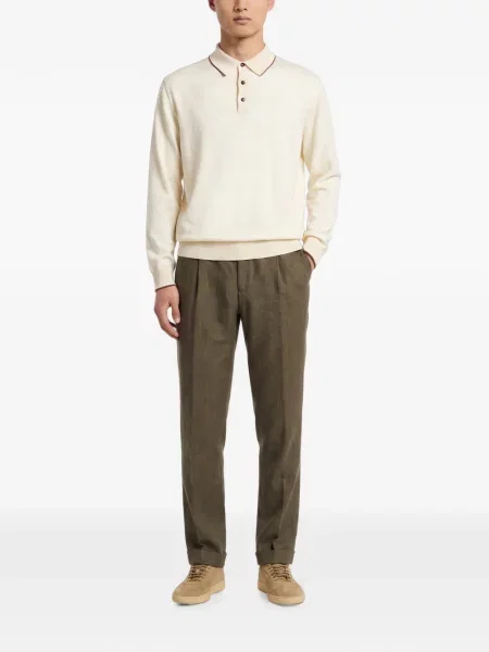 Lung tricou polo Kiton