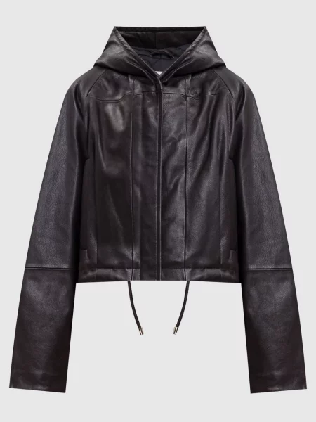 Шкіряна куртка KABALA Max Mara Sportmax коричнева