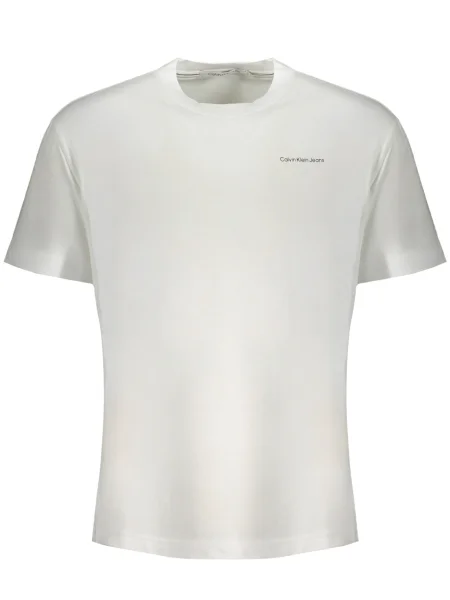 Kratek majica Calvin Klein bela