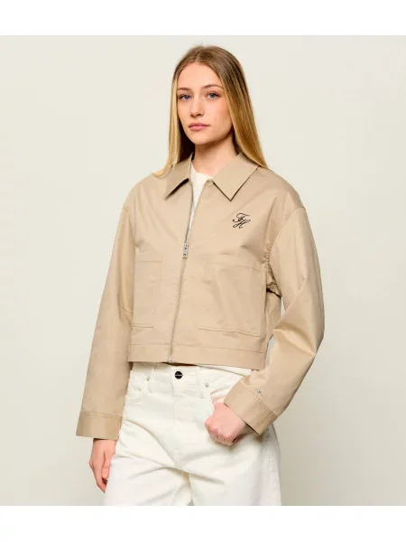 TOMMY HILFIGER Átmeneti dzseki bézs