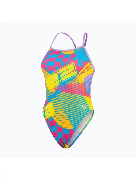 Kostium kąpielowy Speedo End+ Allov Dig VBack niebieski
