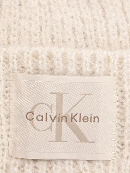 Calvin Klein Căciulă alb bej