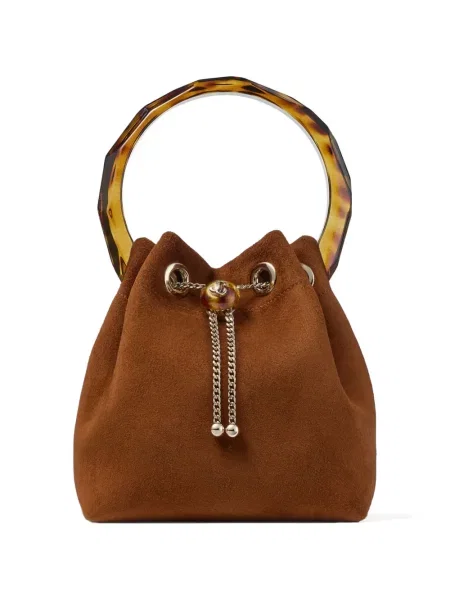 Geantă Jimmy Choo maro