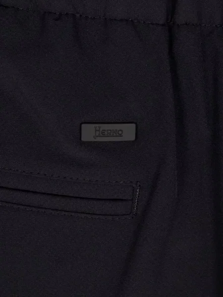 Pantaloni Herno plisate negru