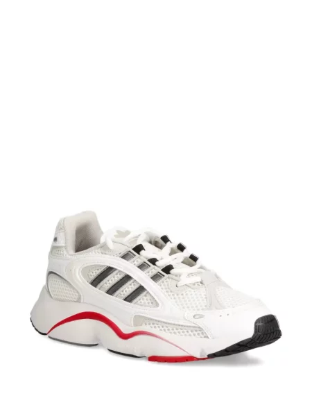 Koszulka Adidas z nadrukiem do biegania w abstrakcyjne wzory szara