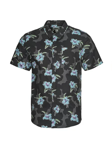 Klasična košulja Quiksilver crna