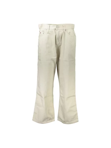 Jeansy Tommy Hilfiger Betsy z 5 kieszeniami beżowe
