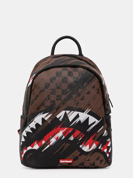 Sprayground rucsac de oraș de damă cu imitație de piele maro