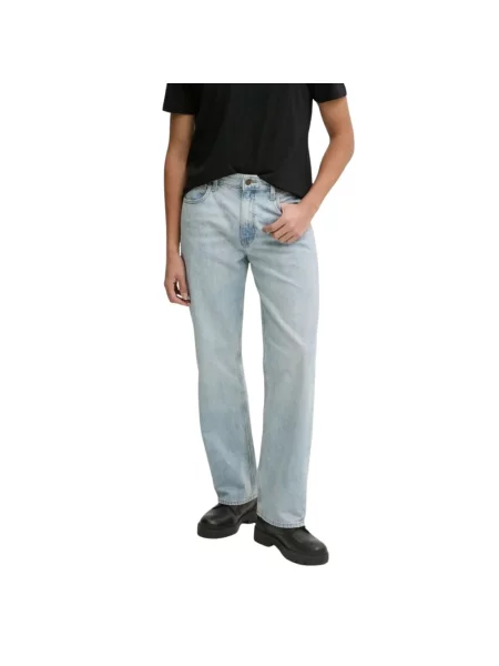 Guess Jeans Jeansy Relaxed Fit blau niebieskie