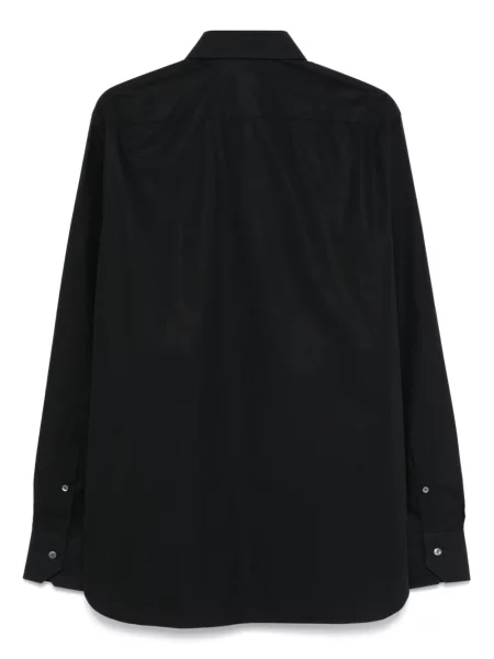 Cămașă Zegna din poplin negru