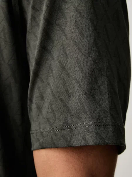 Armani Exchange férfi póló zöld