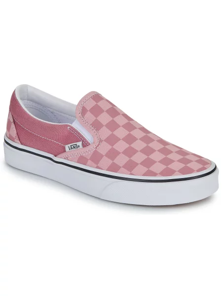 Slip on klasické tenisky Vans ružová