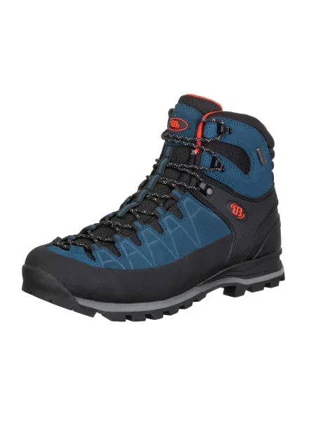 Buty trekkingowe Mount Tasman z Comfortex niebiesko-pomarańczowe niebieskie