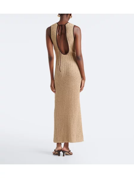 Rochie maxi Sir bej