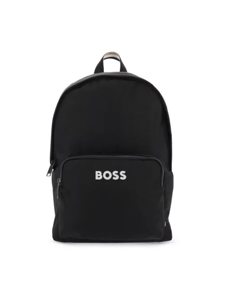 Plecak Hugo Boss z nadrukiem czarny