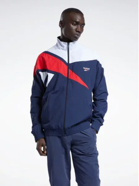 Reebok Mikina Classics Vector Track Top modrá