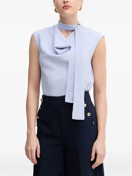 Top Sisley albastru