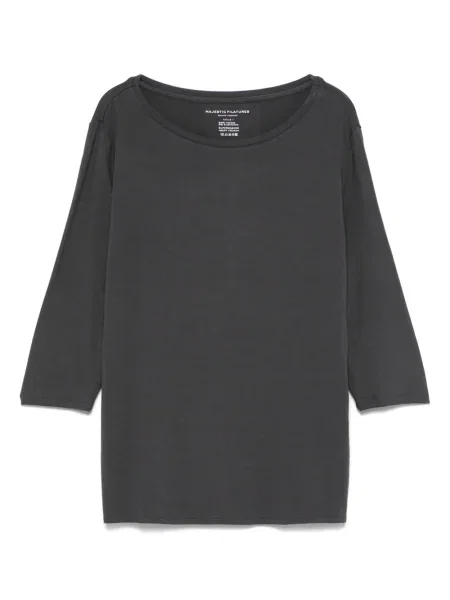 Tricou Majestic Filatures gri