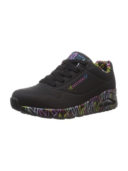 Sneakersy Skechers biznesowe czarne