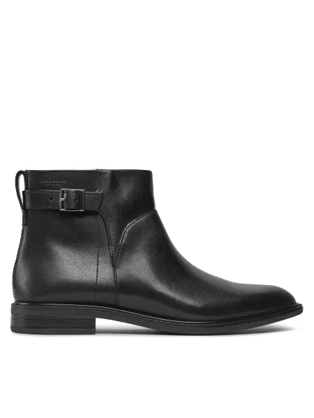 Кожени боти Vagabond Shoemakers FRANCES с равна подметка черно