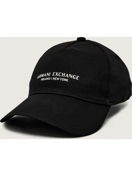 Armani Exchange Baseball sapka fekete