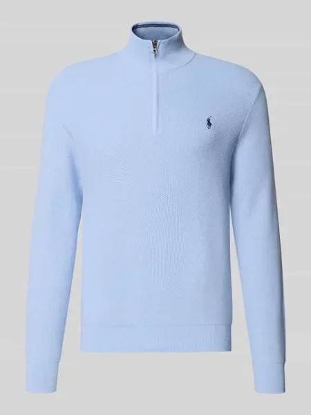 Niebieski Sweter Polo Ralph Lauren błękitny