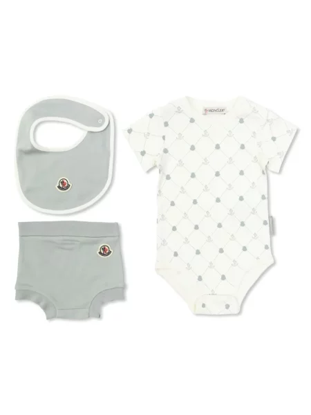 Szorty dziecięce Moncler Enfant białe