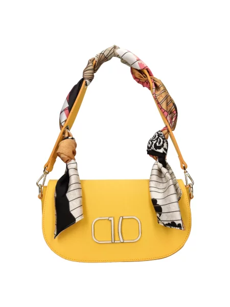 Torebka Alviero Martini 1a Classe skórzana żółta