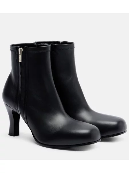 Cizme scurte Loewe din piele negru