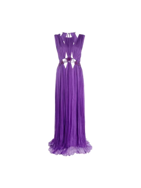 Sukienka wieczorowa Alberta Ferretti fioletowa