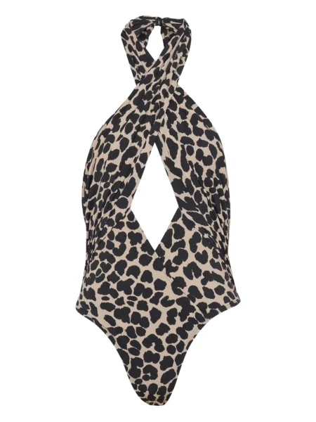 Costum de baie Balmain cu imagine cu model leopard