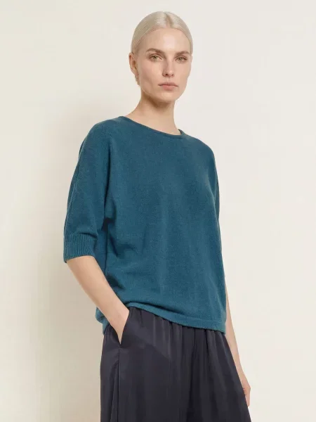 Comma Sweter Z Rękawami gruen