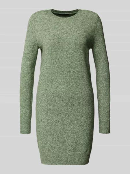 Sukienka z dzianiny o kroju podkreślającym figurę z okrągłym dekoltem model ‘DOFFY’ Vero Moda