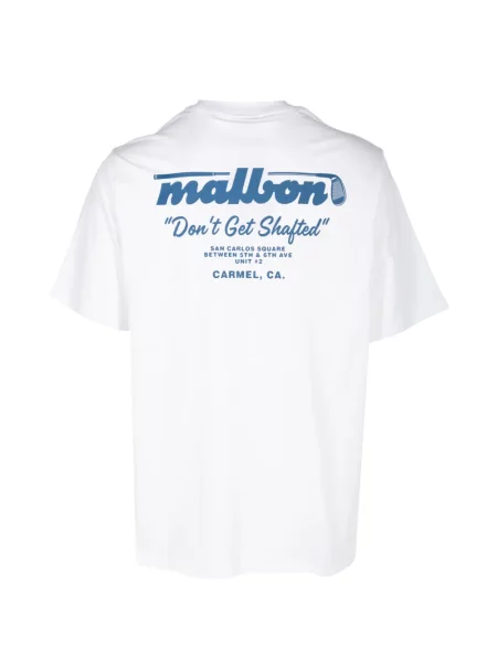 Golf tricou Malbon Golf alb