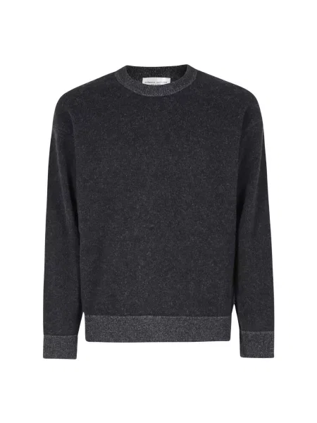 Sweter Roberto Collina filcowy szary