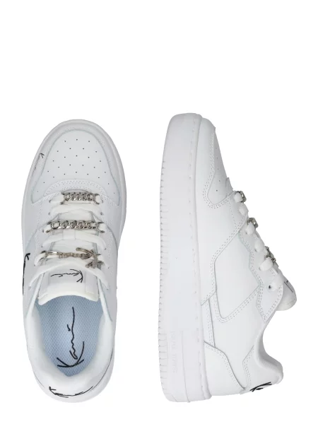 Sneakerși Karl Kani alb