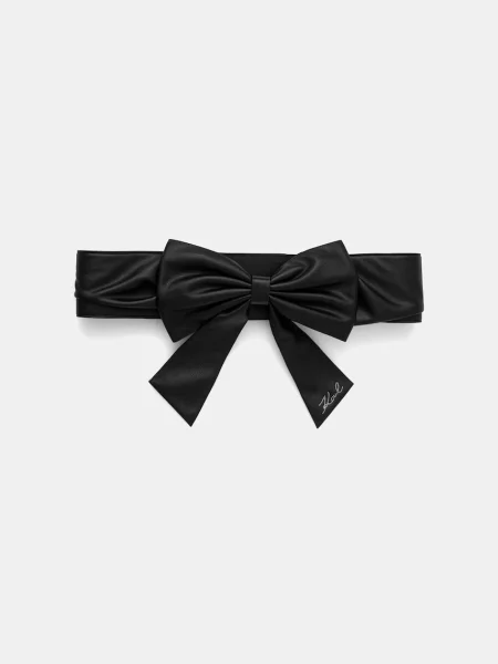 Karl Lagerfeld curea pentru femei K/SIGNATURE negru