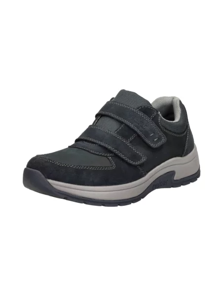 Sneakersy Rieker skórzane niebieskie