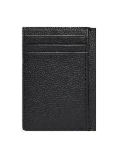 Calvin Klein etui na karty skórzane czarny