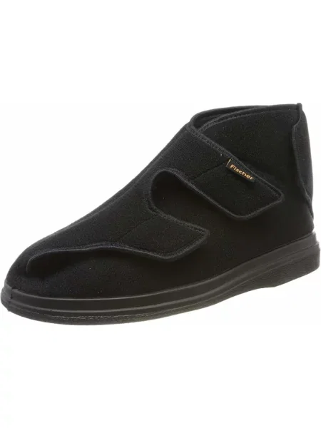 Botki Fischer Markenschuh czarne