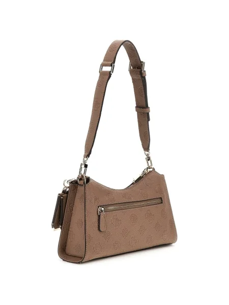 Crossbody kabelka Guess hnedá