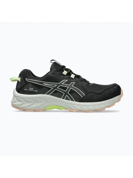 ASICS Gel-Venture 10 férfi futócipő fekete/suttogó zöld. Méret: EU fekete