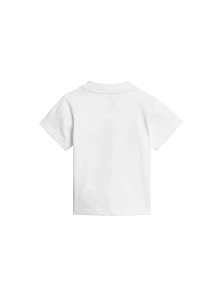 Adidas Majica Trefoil Regular Fit bela