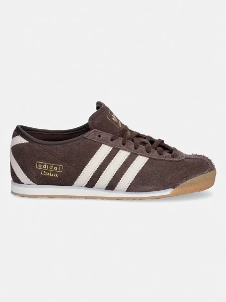 Superge iz semiša adidas Originals ITALIA W rjava