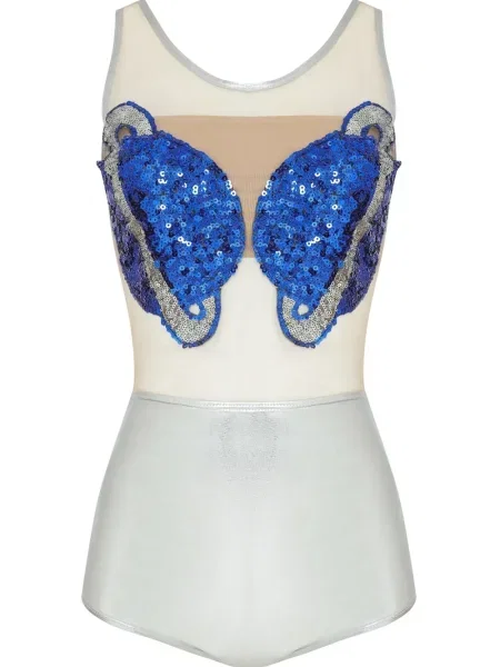 Body Brigitte argintiu