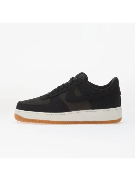 Sneakers Nike Air Force 1 Denim Black/ Black-Dk Smoke Grey-Gum Med Brown EUR 41 negru